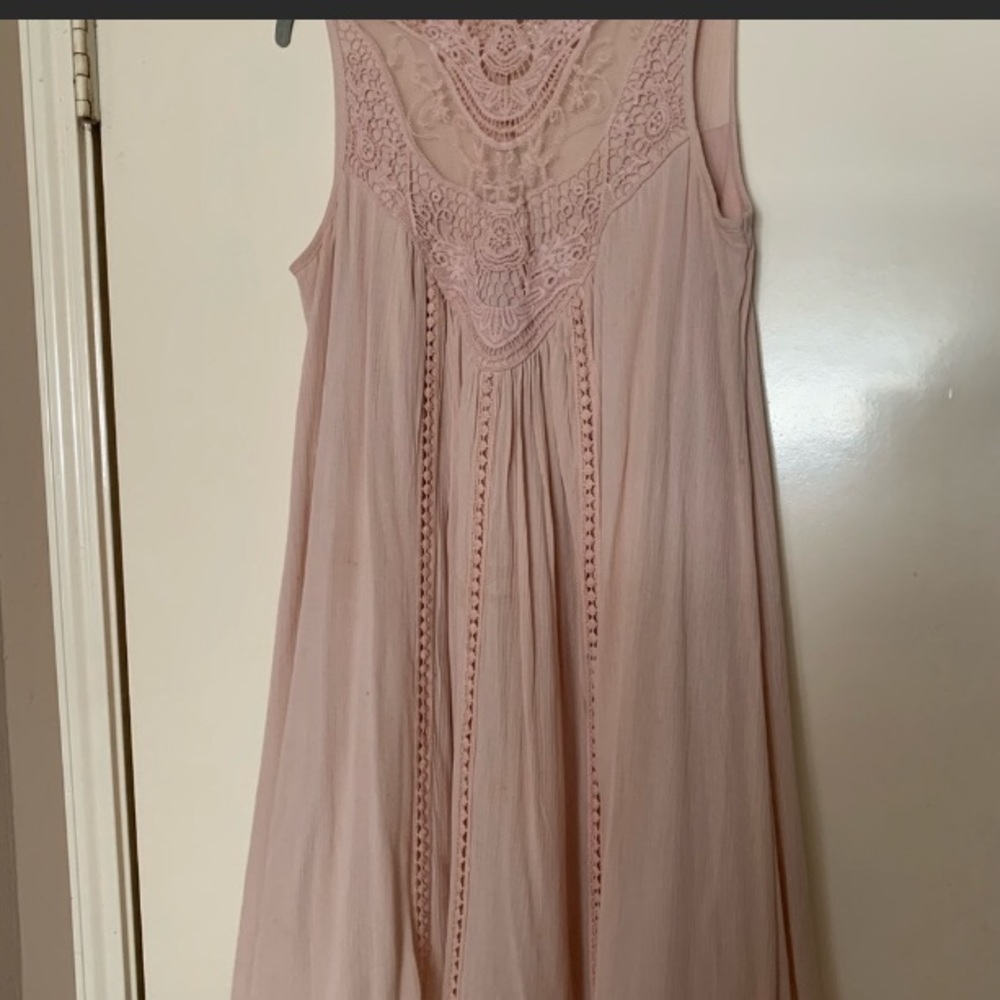 Dusty rose swing dress - Picture 2 of 2